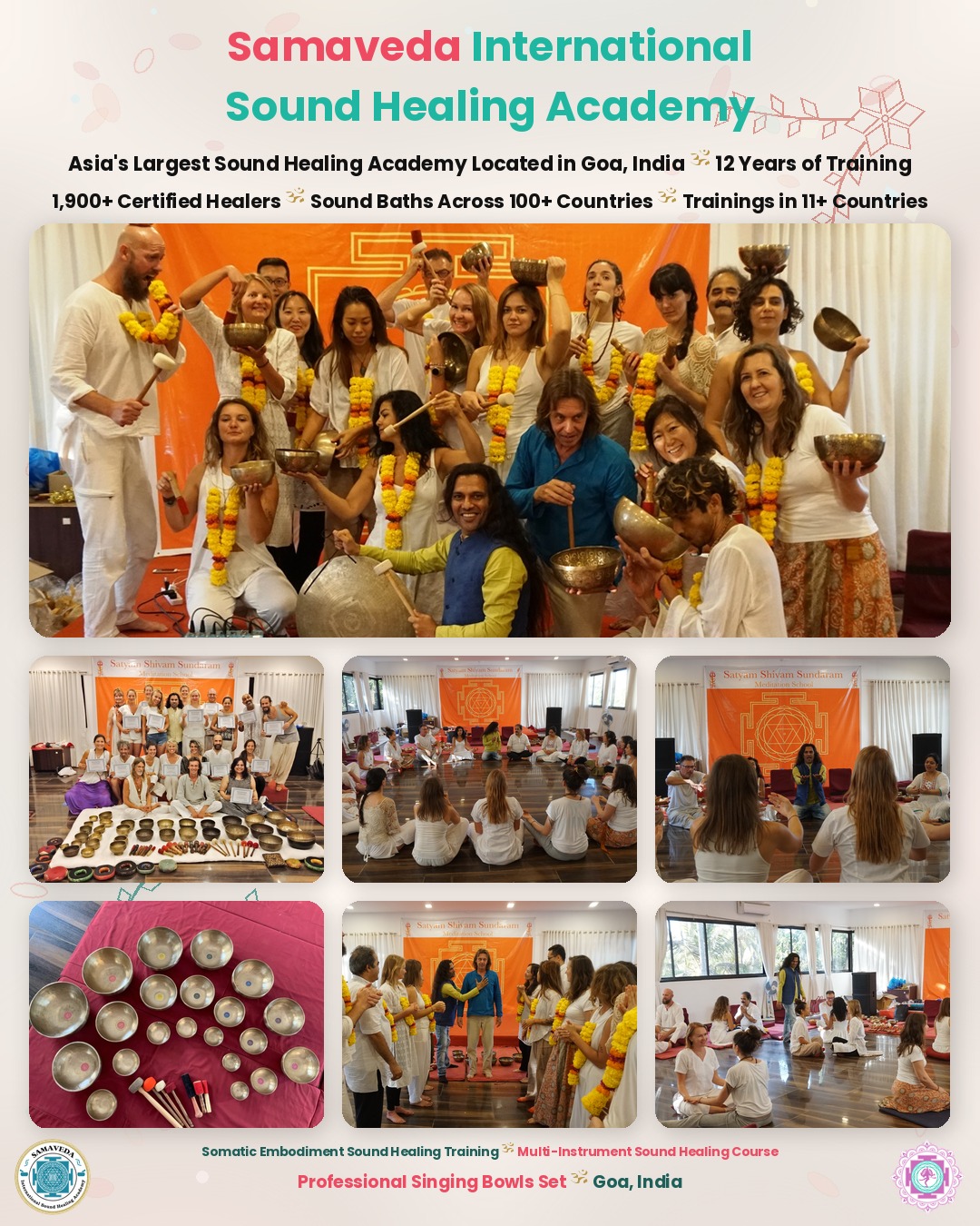 Samaveda certified training groups worldwide
